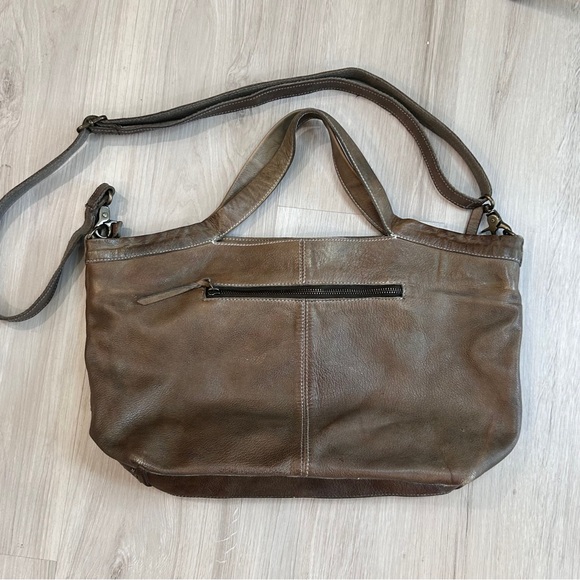 Latico Slouchy Sudded Leather Shoulder/Crossbody Bag - Picture 5 of 16